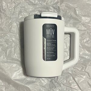 BrüMate Limited Edition Matte White Müv 15